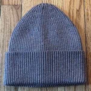 Nordstrom Brown Viscose Blend Beanie One Size